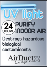 air duct UV light treatment