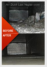 before & after duct cleaning